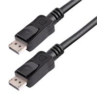 CABLE DE 1.8M CERTIFICADO DISPLAYPORT 1.2 4K CON CIERRE DE SEGURIDAD - 2X MACHO DP - STARTECH.COM MOD. DISPLPORT6L