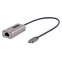 ADAPTADOR USB-C A ETHERNET, 10/100/1000 MBPS, ADAPTADOR DE RED GIGABIT, ASIX AX88179A, DONGLE NIC USB TIPO C A ETHERNET RJ45 - STARTECH.COM MOD. US1GC30B2