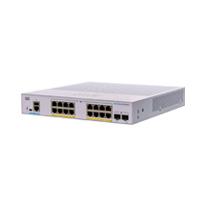 Switch Cisco Business Serie 350 Administrable 16 Puertos Giga 101001000 Full Poe 240W 2X1G Sfp  CBS350-16FP-2G-NA - CISCO