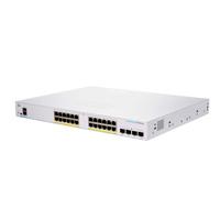 Switch Cisco Business Cbs 24 Puertos Full Poe 370W 101001000 Gigabit 4 Puertos Sfp Administracion Basica CBS250-24FP-4G-NA - CISCO