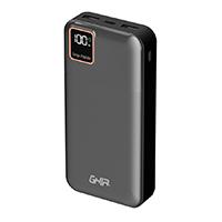 POWER BANK GHIA DE CARGA RAPIDA DE 20 000 MAH COLOR NEGRO