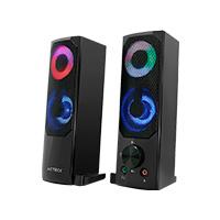 Bocinas Acteck Elant Brick As450  Alambrica  6 W Rms  Usb  35Mm  Iluminacion Led  Sonido Estereo  Negro  Ac935258 AC-935258 - AC-935258