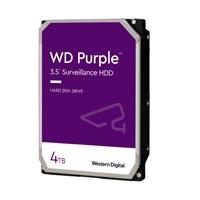 DISCO DURO INTERNO WD PURPLE 4TB 3.5 ESCRITORIO SATA3 6GB/S 64MB 5400RPM 24X7 DVR NVR 1-16 BAHIAS 1-64 CAMARAS