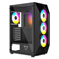 GABINETE OCELOT GAMING ATX FRONTAL MALLADO CRISTAL TEMPLADO LATERAL INCLUYE 4 VENTILADORES DE 120MM FILTRO DE POLVO MAGNETICO SOPORTA GPU HASTA 295 POLYGON-E5 - Código: POLYGON-E5 | Compra en Guadalajara
