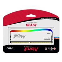 MEMORIA DDR4 KINGSTON FURYBEAST WHITE RGB 16GB 3200MHZKF432 KF432C16BWA/16 - Código: KF432C16BWA/16 | Compra en Guadalajara