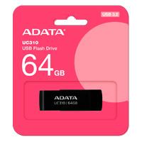 Memoria Adata 64Gb Usb 32 Uc310 Negro UC310-64G-RBK - UC310-64G-RBK