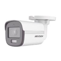 Camara Bala Turbohd 2 Megapixeles Hikvision Ds2Ce10Df0TFs Imagen A Color 247  Lente 28 Mm  Luz Blanca 20 Mts  Exterior Ip67  Dwdr  Micrfono Integrado DS-2CE10DF0T-FS - DS-2CE10DF0T-FS