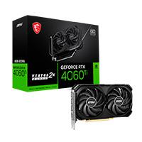 TARJETA DE VIDEO MSI NVIDIA GEFORCE RTX 4060 TI OC PCIE X16 40/8GB/GDDR6X/ESTANDAR/HDMI/3 XDP/GAMA MEDIA GEFORCE RTX 4060 TI VENTUS 2X BLACK 8G OC - Código: GEFORCE RTX 4060 TI VENTUS 2X BLACK 8G OC | Compra en Guadalajara