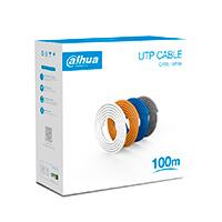 BOBINA/ DAHUA/ PFM920I-6UN-C-100 - BOBINA DE 100 MTS DE CABLE UTP CAT6/ 100% COBRE/ COLOR BLANCO/ CUBIERTA RETARDANTE DE FLAMA CON CERTIFICACIÓN CE CPR ECA/ IDEAL PARA VIDEO Y REDES/