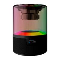 BOCINA ACTECK GLEE PURE AP30 / INALAMBRICA / BLUETOOTH - CONEXION TWS  3.5 MM / SONIDO ESTEREO / 5 W / ILUMINACION LED / NEGRO / AC-936422