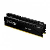 MEMORIA RAM KINGSTON DIMM DDR5 32GB 2X16GB 6000MT/S FURY BEAST BLACK XMP CL40 288PIN 135V C/DISIPADOR DE CALOR P/PC/GAMER/ALTO RENDIMIENTO KIT 2 KF560C40BBK2-32 KF560C40BBK2-32 - Código: KF560C40BBK2-32 | Compra en Guadalajara