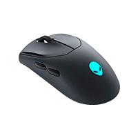 Alienware Tri-Mode Gaming Mouse AW720M - Ratón - diestro y zurdo - óptico - 8 botones - cableado inalámbrico - USB 2.4 GHz Bluetooth 5.1 - Cara oculta de la Luna - Código: 570-ABMP | Compra en Guadalajara