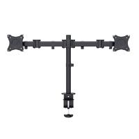Montaje de Escritorio articulado para 2 monitores de 13 a 27 / Soporta hasta 10 kg / Vesa 75 x 75 / 100 x 100 / Acero / Giro 360 EPS710ED2 - Código: EPS710ED2 | Compra en Guadalajara