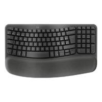 TECLADO LOGITECH WAVE KYES GRAFITO INALAMBRICO ERGONOMICO EASY-SWITCH BLUETOOTH LOGI BOLT