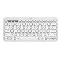 TECLADO LOGITECH PEBBLE KEYS 2 K380S BLANCO INALAMBRICO EASY-SWITCH BLUETOOTH LOGI BOLT NO INCLUIDO. (ESPAÑOL)