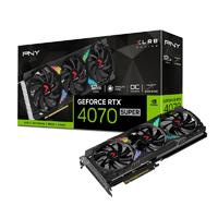 Tarjeta de Video PNY XLR8 Gaming Verto GeForce RTX4070 Super OC 12GB Triple Fan EPIC X RGB GDDR6X PCIe 4.0 1xHDMI 3xDP VCG4070S12TFXXPB1-O - Código: VCG4070S12TFXXPB1-O | Compra en Guadalajara