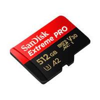 Memoria Sandisk Micro Sdxc 512Gb Extreme Pro 200MbS 4K Clase 10 A2 V30 CAdaptador Sdsqxcd512GGn6Ma SDSQXCD-512G-GN6MA - SDSQXCD-512G-GN6MA