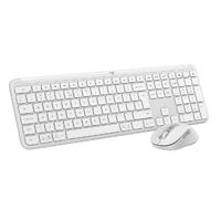 Logitech  Keyboard And Mouse Set  Spanish Latin American  Wireless  Usb  Antarctic White - 920-012594