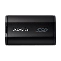 UNIDAD DE ESTADO SOLIDO SSD EXTERNO ADATA SD810 500GB PORTATIL USB 3.2 USB TIPO C WINDOWS MAC ANDROID PS5 XBOX SERIES X S COLOR NEGRO (SD810-500G-CBK)