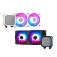 DISIPADOR DE ENFRIAMIENTO LIQUIDO MS MAG CORELIQUID A13 240 / WHITE/ 240MM / INTEL ,1700, 1851 / AMD AM5, AM4 / RGB