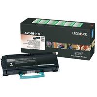 Toner Laser Lexmark  Color Negro  Alto Rendimiento  X264H11G  Hasta 9000 Impresiones  5 De Cobertura  Para Modelos X364Dn X264Dn X264H11G - X264H11G