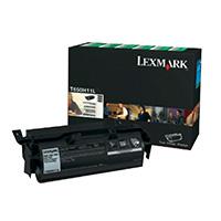 Toner Laser Lexmark Color Negro Alto Rendimiento Np T650H11L Hasta 25000 Paginas Para Modelos T654Dn T652Dn T650N T650H11L - T650H11L