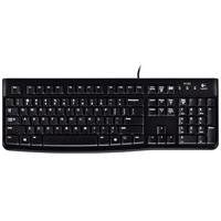 TECLADO LOGITECH K120 NEGRO ALAMBRICO USB PC / WINDOWS RESISTENTE A DERRAMES