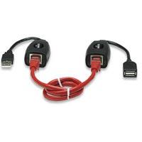 CABLE USB,MANHATTAN,179300, EXTENSION ACTIVA 60M, VIA RJ45