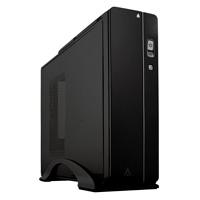 GABINETE ACTECK BERN / MICRO TORRE SLIM / MICRO ATX, MINI ITX / FUENTE SFX 500W / METAL / NEGRO / GAPC-301