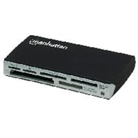 LECTOR TARJETAS,MANHATTAN,100939, USB 2.0, 60 EN 1