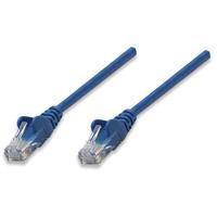 CABLE PATCH,INTELLINET,318129, 0.5M 1.5F CAT 5E UTP AZUL