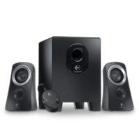 BOCINAS LOGITECH Z313 NEGRAS 2.1 25 WATTS RMS PC/MAC/MP3/IPOD/DVD