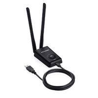 Adaptador De Alta Potencia Usb  Inalmbrico N 300 Mbps 24 Ghz Con 2 Antenas Externas De 5 Dbi TL-WN8200ND - TL-WN8200ND