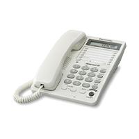 TELEFONO PANASONIC KX-TS108MEW/ ALAMBRICO UNILINEA 16 TECLAS Y LCD ALTAVOZ BLANCO KX-TS108MEW - Código: KX-TS108MEW | Compra en Guadalajara