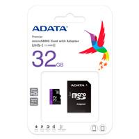 Memoria Micro Sdhc Adata 32Gb Uhs I U1 C Adapt  Ausdh32Guicl10 Ra1  - ADATA