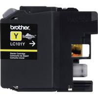 Cartucho De Tinta Brother Lc101Y Amarillo Para Rendimiento De 300 Paginas Al 5 Por Ciento LC101Y - LC101Y