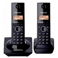 Panasonic Telefono Inalambrico P lcd 1 25   1 Auri Negro Kx Tg1712Meb  - KX-TG1712MEB