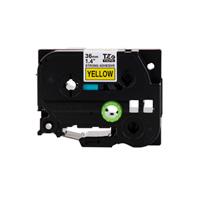 CINTA BROTHER NEGRO SOBRE AMARILLO TZES661 GROSOR DE 36MM TZES661 - Código: TZES661 | Compra en Guadalajara