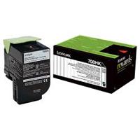 Toner Laser Lexmark  Color Negro  Alto Rendimiento  70C8Hk0  Hasta 4000 Paginas  5 De Coberturas  PModelos Cs310Dn Cs510De 70C8HK0 - 70C8HK0