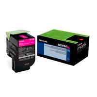 Tner Lexmark 80C8Hm0  Cartucho Tner Lexmark 3000 Pginas Magenta Laser  80C8HM0  80C8HM0 - 80C8HM0