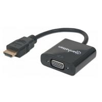 CONVERTIDOR,MANHATTAN,151467, VIDEO HDMI A SVGA, BOLSA