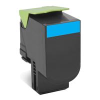 Toner Laser Lexmark  Color Cyan  Extra Alto Rendimiento  80C8Xc0  Hasta 4000 Paginas  5 De Cobertura  PModelos Cx510Dhe Cx510De 80C8XC0 - 80C8XC0