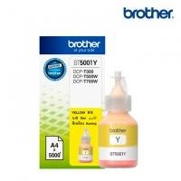 BOTELLA DE TINTA BROTHER AMARILLO BT5001Y DE ALTO RENDIMIENTO DE HASTA 5000 PGINAS COMPATIBLE CON TINTA CONTINUA BROTHER