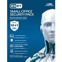 Antivirus Eset Small Office Security Pack  Antivirus Eset Small Office Security Pack  Base 10 Licencias 1 AoS Espaol Caja  Small Office Security Pack   TMESET-067 - ESET