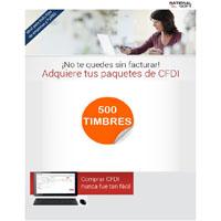 1000 Timbres Cfdi Para Facturacion Electronica En Softrestaurant Lite Y Professional CFDI-1000 - CFDI-1000