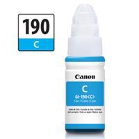 BOTELLA DE TINTA CANON GI-190 CYAN,RENDIMIENTO 7,000 PAGINAS,COMPATIBLE G1100,G2100,G3100,G4100