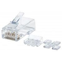 PLUG RJ45,INTELLINET,790550, CAT 6A UTP SOLIDO PRO 80 PZAS