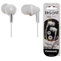 AUDIFONOS TIPO INSERCION (IN-EAR)  PANASONIC RP-HJE125PP COLOR BLANCO CONECTOR 3.5MM