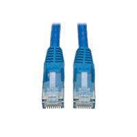 CABLE PATCH TRIPP-LITE (N201-003-BL) MOLDEADO SNAGLESS CAT6 GIGABIT (RJ45 M/M) - AZUL, DE 0.91 M [3 PIES]. GARANTIA POR 10 AÑOS.