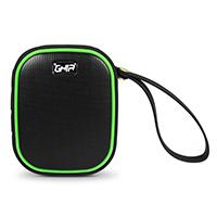 BOCINA BLUETOOTH WATERPROOF VORTEX GHIA NEGRA/VERDE 3W2 RMS AUX 35MM RADIO FM GAC-068 GAC-068 - Código: GAC-068 | Compra en Guadalajara